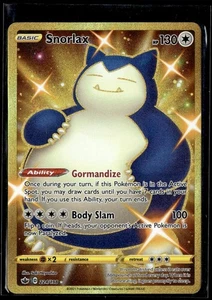 Chilling Reign Gold Holo Snorlax Secret 2021 raro #224/198 - Imagen 1 de 2