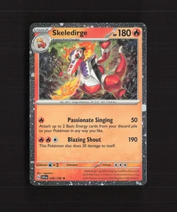 Skeledirge 038/198 Scharlachroter & Violetter Kosmos Holo Rare Pokemon Karte NM - Bild 1 von 10