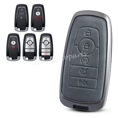 Car Key Case Cover For 2020-2025 Ford F-150 Kuga Mustang Escape Explorer Ranger - Image 1 of 4