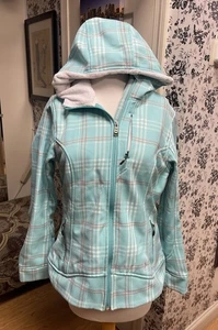 Spyder Women's Core Full Zip Fleece Lined Green Jacket Size MEDIUM - Picture 1 of 9