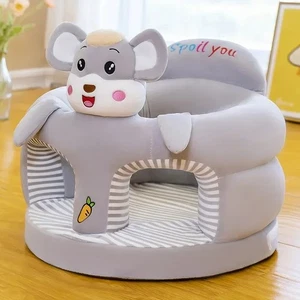 Cute Baby Sofa Support Seat Cover Plush Chair Without Filler - Picture 1 of 9