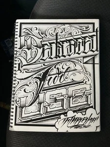 Flaks - Dedicated Two Use Dedicated Graffiti Art Letters Tattoo - Picture 1 of 5