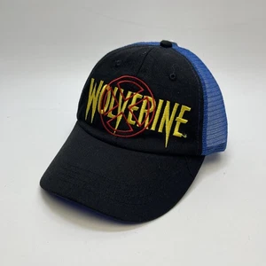 Marvel Wolverine Comics Retro Trucker Mesh Snapback Hat Cap Embroidery NWT Read - Imagen 1 de 8