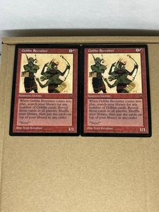 Mtg Visions Goblin Recruiter x 2 Magic the Gathering LP - Bild 1 von 5