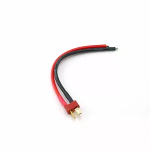 HobbyStar Male Deans style Plug (T-Plug) With Leads Soldered On, Silicone Wire - Picture 1 of 1