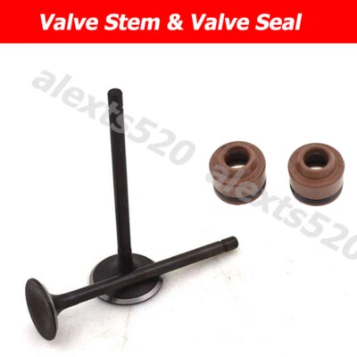 Vástago de válvula de escape de admisión y sello de válvula para YAMAHA TTR125 TT-R125 TTR125E TTR 125 Foto 1 de 4