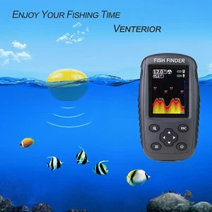 Sensor de sonar inalámbrico portátil recargable buscador de peces profundidad AZ1 - Imagen 1 de 8