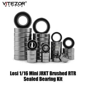 For Losi 1/16 Mini JRXT Brushed RTR Sealed Bearing Kit - Picture 1 of 5