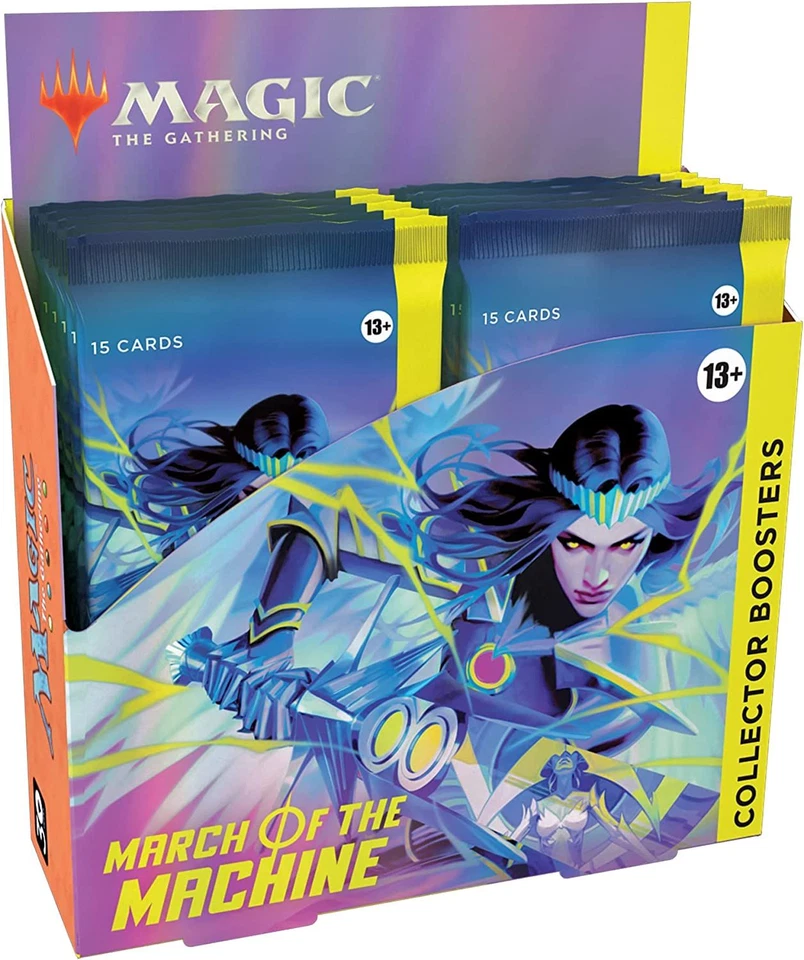 MTG Magic The Gathering MARCH OF THE MACHINE Sealed Collector Box  English - Image 1 of 1