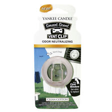 Yankee Candle Smart Scent Vent Clip Car & Home Air Freshener, Clean Cotton Scent