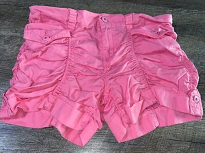 Girls Vanilla Star Sz 16 Bright Pink Rouch Shorts Guc 14 ? - Picture 1 of 4