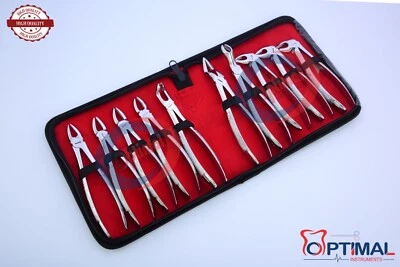 OPTIMAL INSTRUMENTS Tooth Extraction Forceps Surgical Dental Instruments Dentist Surgery Tools Kit