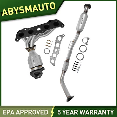Front & RearCatalytic Converter For 1997-2001 Toyota Camry/1999-2001 Solara 2.2L - Image 1 of 4