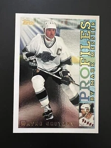 1995-96 Topps - Profiles #PF-1 Wayne Gretzky - Bild 1 von 2