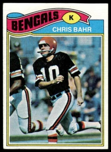 1977 Topps #311 Chris Bahr RC Cincinnati Bengals - Picture 1 of 2