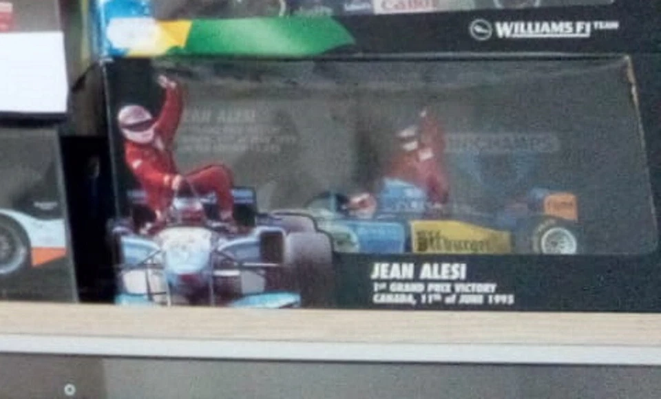 Benetton B195 Schumacher Taxi Alesi minichamps 1/18 - Immagine 1 di 1