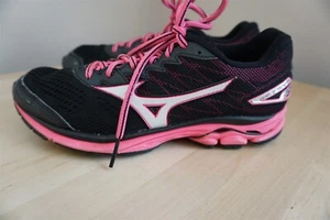 Mizuno Wave Rider 20 Damen pink schwarz Laufschuh Größe 8 - Bild 1 von 10
