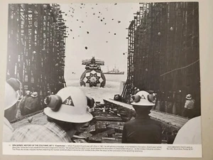 FOTO D'EPOCA 11X14 LA GUERRA FREDDA EISENHOWER-USS BUFALO A PROPULSIONE NUCLEARE SUB - Foto 1 di 4