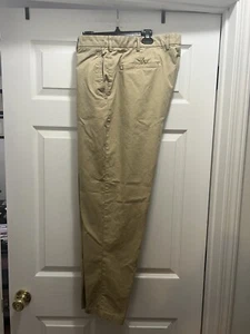 Black Brown 1826 Tailored Fit Khaki Pants - Men's 38x30- Soft - Picture 1 of 15