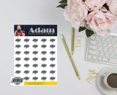 Los Angeles Kings Planner Stickers - Image 1 of 2