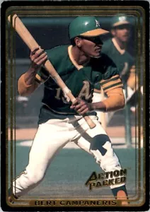 Bert Campaneris 1992 Hi-Pro Action Packed #42 - Imagen 1 de 2