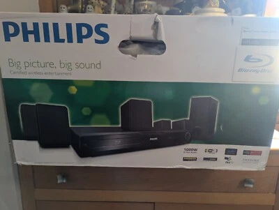 New/Sealed Philips Blu-ray Home Theater System Hts3306 Sealed  - Image 1 of 4