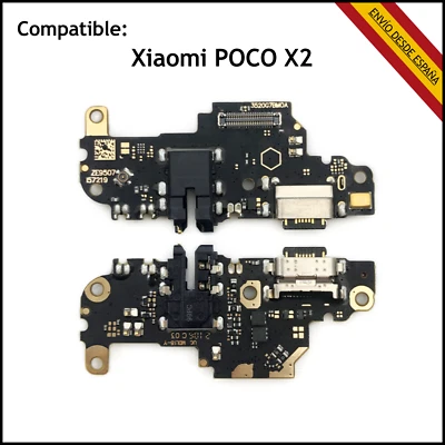 CONECTOR CARGA PARA POCO X2 PLACA MICRO USB MICROFONO PUERTO REPUESTO RECAMBIO - Imagen 1 de 2
