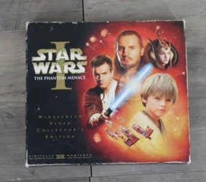 VINTAGE Star Wars I The Phantom Menace VHS Tape Movie 1999 Collectors Edition - Picture 1 of 10