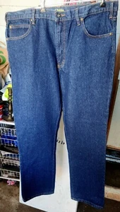 2x brand-new, Hard Yakka Work Jeans, model Y03514 Heavyweight Free Postage - Picture 1 of 7