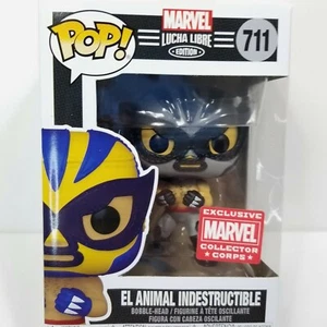 El Animal Indestructible Wolverine Funko Marvel Collector Corps Exclusive NEW - Picture 1 of 4