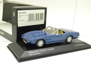 MINICHAMPS 1/43 - Maserati Ghibli Spider Azul 1969 - Imagen 1 de 1