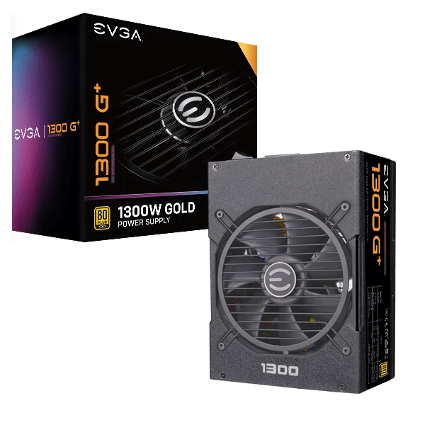 EVGA SuperNOVA 1300 G+ 1300W Fully Modular 80+ Gold Power Supply - Image 1 of 1