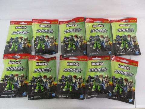 10 Kre-O GI Joe Mini Figures lot 15 Cover