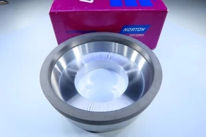 NEW NORTON AD320-UP531-.300 DIAMOND GFORCE CUP WHEEL 11B2A 4 X 1-1/4 X 2 - Picture 1 of 6