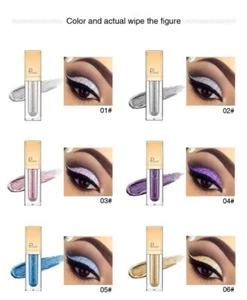 Sparkling Liquid Eyeshadow Diamond Pearlescent Eyeshadow 18 Colors To Choose - Picture 1 of 30
