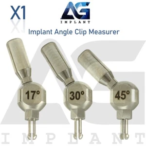 Clip de medidor de accesorio angulado 17°, 30°, 45° sistema de herramientas hexagonal interior 2,42 mm - Imagen 1 de 7