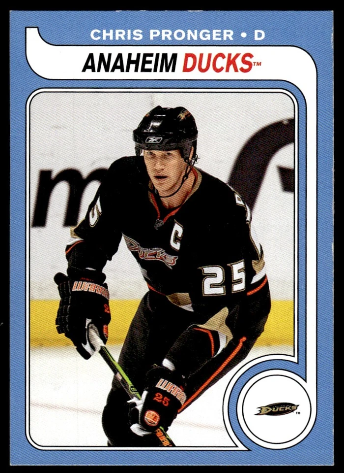 2008-09 O-Pee-Chee 1979-80 Retro Chris Pronger Anaheim Ducks #355 R9 - Image 1 of 2