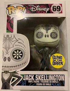 Funko Pop! Disney 69 Jack Skellington Day Of The Dead Glow in the Dark POP - Picture 1 of 12