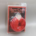 LOVE CUFFS - FURRY Red Valentines Day Sexy Spice Up Intimacy Metal Hand Restrain Only $11.99 on eBay