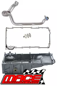 OIL SUMP GASKET KIT & PICKUP TUBE FOR LS CONVERSION INTO HOLDEN ONE TONNER HX HZ - Picture 1 of 1