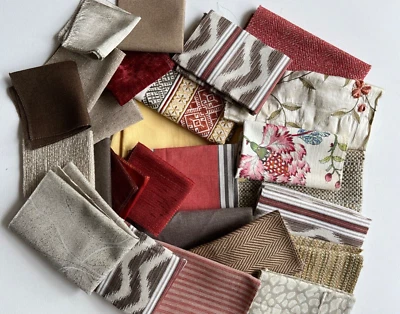 Lot of FABRIC REMNANTS Various Sizes - Image 1 of 4