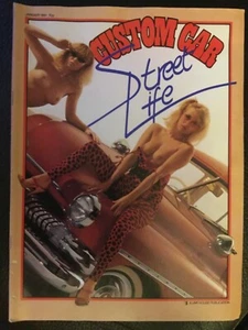 CUSTOM CAR - JANUARY 1981 - CHEVY - BLACK FORD - MORRIS 8 - Picture 1 of 1