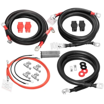 Kit de cables de batería 2298-90 para Ford F250 F350 Excursion 1999-2003 7,3 L diésel 2/0 Foto 1 de 4
