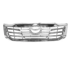 Parrilla principal gris con moldura cromada para Toyota Hilux 2012-2016 - Imagen 1 de 1