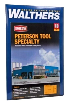 HO=1/87 Walthers Cornerstone 933-3091 Peterson Herramienta Especialidades Kit de Construcción Foto 1 de 4