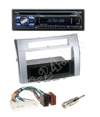 Caliber Bluetooth CD USB Radio+Blende Toyota Corolla Verso ZER/ZZE ab04/04-03/09 - Bild 1 von 3