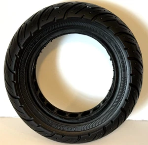 NEW 10x2.50D Solid 10" Rubber Tire: For Scooters & Other Eqpt. MAX LOAD 120KG - Picture 1 of 11