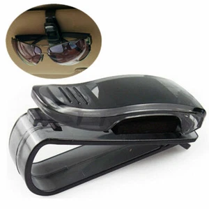 Car Auto Sun Visor Glasses Sunglasses Card Ticket Holder Clip Choose Color - Picture 1 of 11