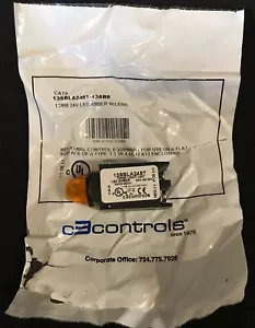 C3 Controls 13SBLA24ST-13ARR 13SBLA24ST13ARR 13mm 24V LED Amber Lens New w/o Box - Picture 1 of 3