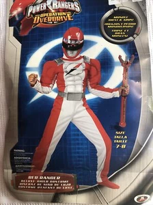 Power Ranger Operation Overdrive Red Ranger Muscle Chest Costume - Picture 1 of 2